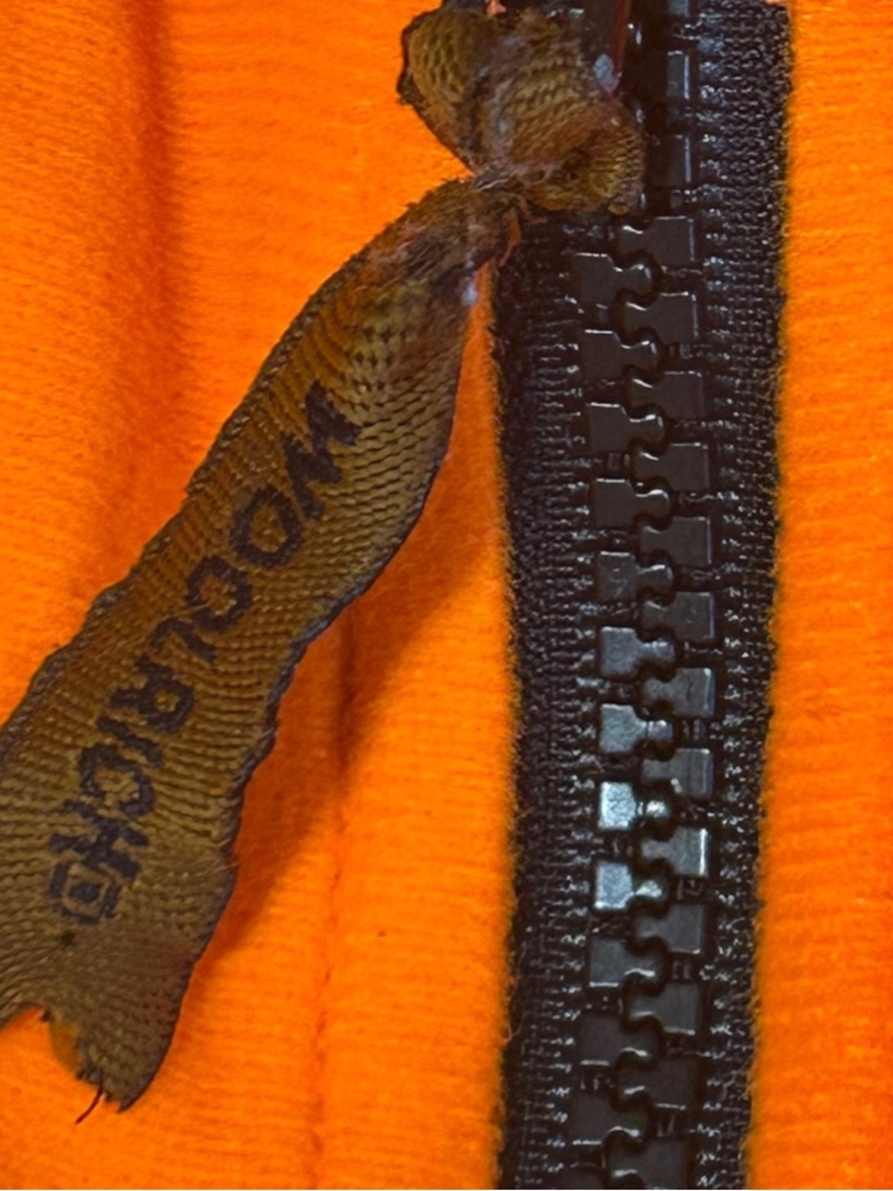 Woolrich Youth XL Blaze Orange Hooded Hunting Jacket Insulated Coat - Picture 10 of 16